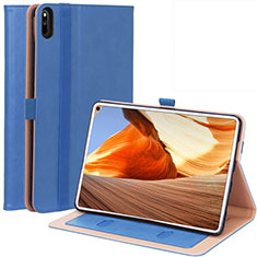 Handytasche Stand Schutzhülle Flip Leder Hülle L02 für Huawei MatePad Pro Blau