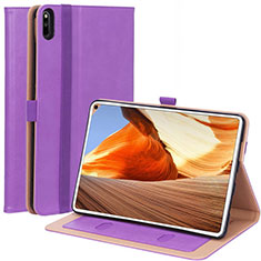 Handytasche Stand Schutzhülle Flip Leder Hülle L02 für Huawei MatePad Pro Violett