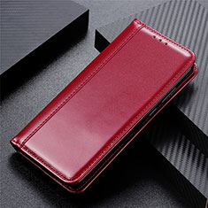 Handytasche Stand Schutzhülle Flip Leder Hülle L02 für Motorola Moto Edge Rot