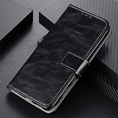 Handytasche Stand Schutzhülle Flip Leder Hülle L02 für Oppo A93 Schwarz