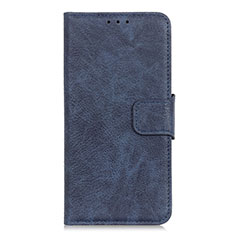 Handytasche Stand Schutzhülle Flip Leder Hülle L02 für Realme C11 Blau