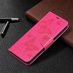 Handytasche Stand Schutzhülle Flip Leder Hülle L02 für Samsung Galaxy M12 Pink