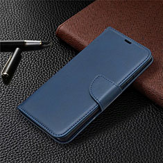 Handytasche Stand Schutzhülle Flip Leder Hülle L02 für Samsung Galaxy S20 FE (2022) 5G Blau