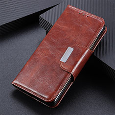 Handytasche Stand Schutzhülle Flip Leder Hülle L02 für Samsung Galaxy S21 Plus 5G Braun