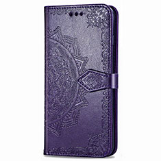 Handytasche Stand Schutzhülle Flip Leder Hülle L02 für Samsung Galaxy XCover Pro Violett