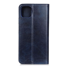 Handytasche Stand Schutzhülle Flip Leder Hülle L02 für Xiaomi Mi 10 Lite Blau