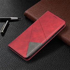 Handytasche Stand Schutzhülle Flip Leder Hülle L02 für Xiaomi POCO C31 Rot