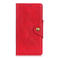 Handytasche Stand Schutzhülle Flip Leder Hülle L02 für Xiaomi Redmi Note 9 Pro Max Rot