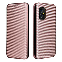 Handytasche Stand Schutzhülle Flip Leder Hülle L02Z für Asus ZenFone 8 Mini Rosegold