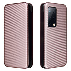 Handytasche Stand Schutzhülle Flip Leder Hülle L02Z für Huawei Mate X2 Rosegold