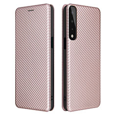 Handytasche Stand Schutzhülle Flip Leder Hülle L02Z für LG Stylo 7 Rosegold