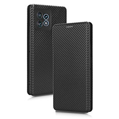 Handytasche Stand Schutzhülle Flip Leder Hülle L02Z für Motorola Moto Edge 40 Pro 5G Schwarz