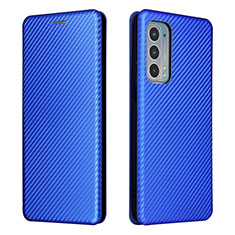 Handytasche Stand Schutzhülle Flip Leder Hülle L02Z für Motorola Moto Edge Lite 5G Blau