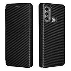 Handytasche Stand Schutzhülle Flip Leder Hülle L02Z für Motorola Moto G60 Schwarz