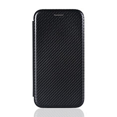 Handytasche Stand Schutzhülle Flip Leder Hülle L02Z für Samsung Galaxy A01 SM-A015 Schwarz