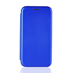 Handytasche Stand Schutzhülle Flip Leder Hülle L02Z für Samsung Galaxy A42 5G Blau