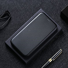 Handytasche Stand Schutzhülle Flip Leder Hülle L02Z für Sony Xperia 10 III Lite Schwarz