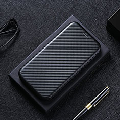 Handytasche Stand Schutzhülle Flip Leder Hülle L02Z für Xiaomi Mi Note 10 Lite Schwarz