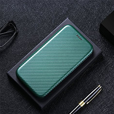 Handytasche Stand Schutzhülle Flip Leder Hülle L02Z für Xiaomi Poco M5S Grün