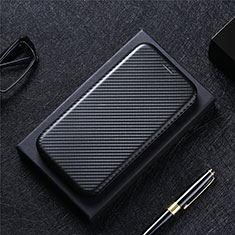 Handytasche Stand Schutzhülle Flip Leder Hülle L02Z für Xiaomi Redmi 12C 4G Schwarz