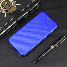 Handytasche Stand Schutzhülle Flip Leder Hülle L02Z für Xiaomi Redmi 9 Blau