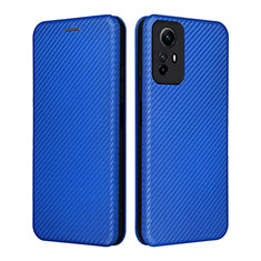 Handytasche Stand Schutzhülle Flip Leder Hülle L02Z für Xiaomi Redmi Note 12S Blau