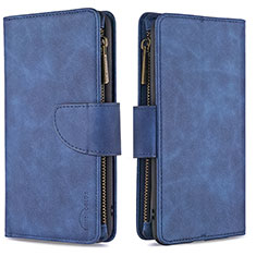 Handytasche Stand Schutzhülle Flip Leder Hülle L03 für Apple iPhone 14 Pro Max Blau