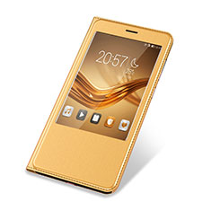 Handytasche Stand Schutzhülle Flip Leder Hülle L03 für Huawei Honor Note 8 Gold