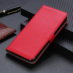 Handytasche Stand Schutzhülle Flip Leder Hülle L03 für Oppo A11s Rot