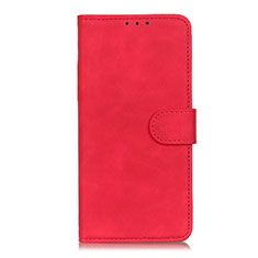 Handytasche Stand Schutzhülle Flip Leder Hülle L03 für Oppo F17 Pro Rot