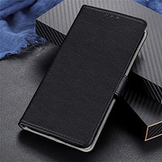 Handytasche Stand Schutzhülle Flip Leder Hülle L03 für Realme 5 Pro Schwarz