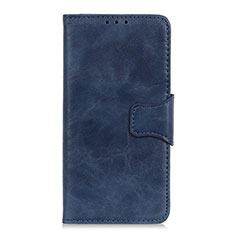 Handytasche Stand Schutzhülle Flip Leder Hülle L03 für Samsung Galaxy A21s Blau