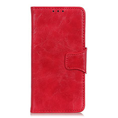 Handytasche Stand Schutzhülle Flip Leder Hülle L03 für Samsung Galaxy A21s Rot