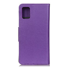 Handytasche Stand Schutzhülle Flip Leder Hülle L03 für Samsung Galaxy A41 Violett