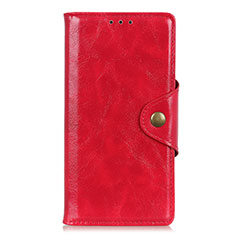 Handytasche Stand Schutzhülle Flip Leder Hülle L03 für Samsung Galaxy M31 Rot