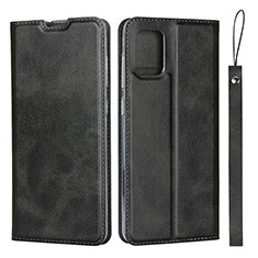 Handytasche Stand Schutzhülle Flip Leder Hülle L03 für Samsung Galaxy M40S Schwarz