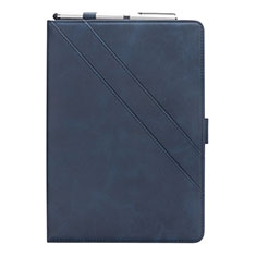 Handytasche Stand Schutzhülle Flip Leder Hülle L03 für Samsung Galaxy Tab S5e 4G 10.5 SM-T725 Blau