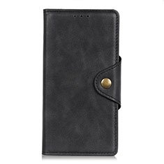 Handytasche Stand Schutzhülle Flip Leder Hülle L03 für Xiaomi Mi 10i 5G Schwarz