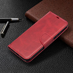 Handytasche Stand Schutzhülle Flip Leder Hülle L03 für Xiaomi POCO C3 Rot