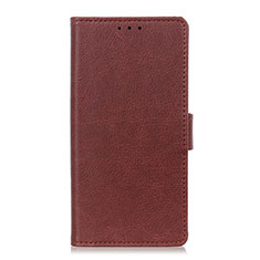 Handytasche Stand Schutzhülle Flip Leder Hülle L03 für Xiaomi Redmi 9A Braun