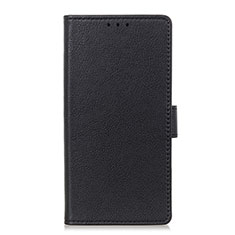 Handytasche Stand Schutzhülle Flip Leder Hülle L03 für Xiaomi Redmi 9A Schwarz