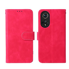 Handytasche Stand Schutzhülle Flip Leder Hülle L03Z für Huawei Honor 50 5G Pink