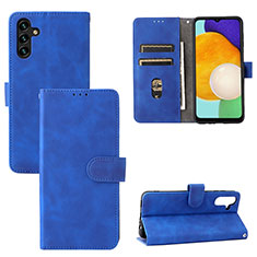 Handytasche Stand Schutzhülle Flip Leder Hülle L03Z für Samsung Galaxy A04s Blau