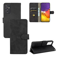 Handytasche Stand Schutzhülle Flip Leder Hülle L03Z für Samsung Galaxy A05s Schwarz