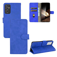 Handytasche Stand Schutzhülle Flip Leder Hülle L03Z für Samsung Galaxy A15 4G Blau