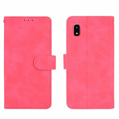 Handytasche Stand Schutzhülle Flip Leder Hülle L03Z für Samsung Galaxy A20 SC-02M SCV46 Pink