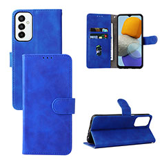 Handytasche Stand Schutzhülle Flip Leder Hülle L03Z für Samsung Galaxy M23 5G Blau