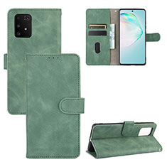 Handytasche Stand Schutzhülle Flip Leder Hülle L03Z für Samsung Galaxy S10 Lite Grün