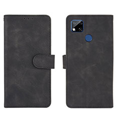 Handytasche Stand Schutzhülle Flip Leder Hülle L03Z für Xiaomi POCO C3 Schwarz