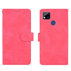 Handytasche Stand Schutzhülle Flip Leder Hülle L03Z für Xiaomi Redmi 9 Activ Pink